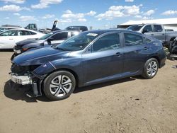 Salvage cars for sale at Brighton, CO auction: 2018 Honda Civic LX