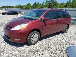 Salvage cars for sale at auction: 2007 Toyota Sienna XLE