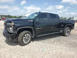 Salvage cars for sale at Houston, TX auction: 2024 Chevrolet Silverado K2500 Custom