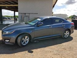 Salvage cars for sale at Tanner, AL auction: 2015 KIA Optima LX