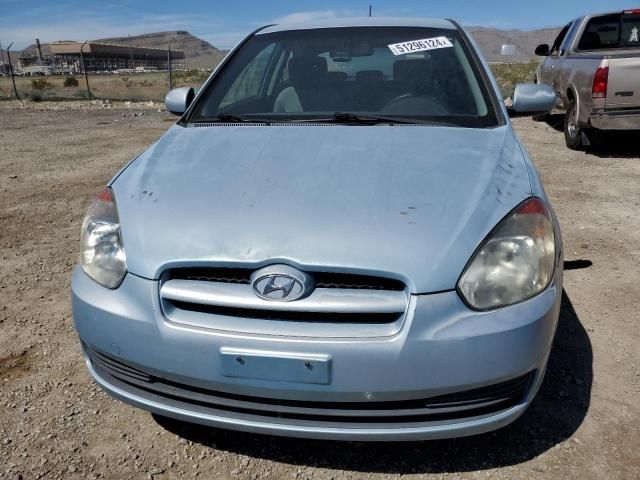 2010 Hyundai Accent Blue