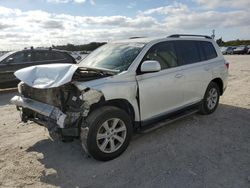 Toyota Highlander salvage cars for sale: 2013 Toyota Highlander Base