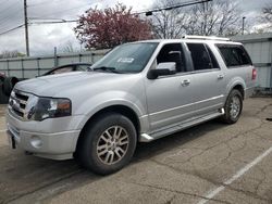 Vehiculos salvage en venta de Copart Moraine, OH: 2014 Ford Expedition EL Limited