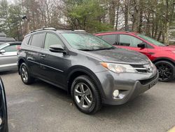 Toyota Rav4 XLE salvage cars for sale: 2015 Toyota Rav4 XLE