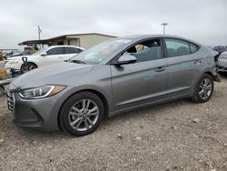 Salvage cars for sale from Copart Temple, TX: 2018 Hyundai Elantra SEL