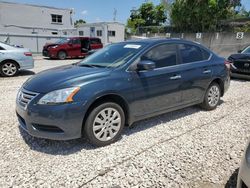 Salvage cars for sale at Opa Locka, FL auction: 2014 Nissan Sentra S