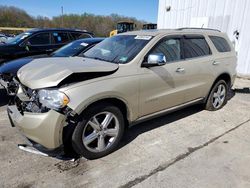 Dodge salvage cars for sale: 2012 Dodge Durango Citadel