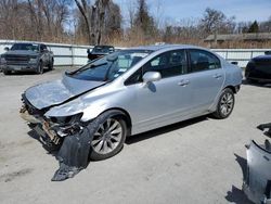 Salvage cars for sale from Copart Albany, NY: 2011 Honda Civic EX