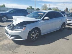 Salvage cars for sale at Littleton, CO auction: 2017 Volkswagen Jetta SE
