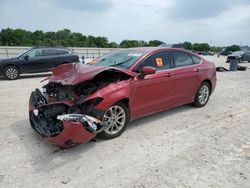 Salvage cars for sale at New Braunfels, TX auction: 2019 Ford Fusion SE