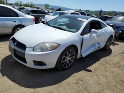 Salvage cars for sale at San Martin, CA auction: 2012 Mitsubishi Eclipse GS Sport