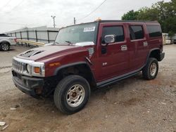 Salvage cars for sale at Oklahoma City, OK auction: 2004 Hummer H2