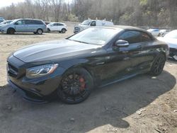 Vehiculos salvage en venta de Copart Marlboro, NY: 2017 Mercedes-Benz S 63 AMG