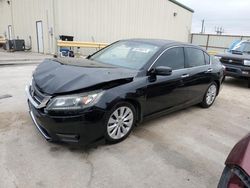 Salvage cars for sale from Copart Haslet, TX: 2014 Honda Accord EXL