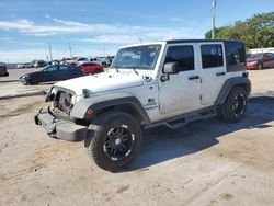 Salvage cars for sale at Oklahoma City, OK auction: 2013 Jeep Wrangler Unlimited Sport