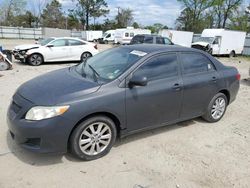 Vehiculos salvage en venta de Copart Hampton, VA: 2009 Toyota Corolla Base