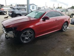 Salvage cars for sale from Copart Los Angeles, CA: 2018 Mercedes-Benz E 400 4matic