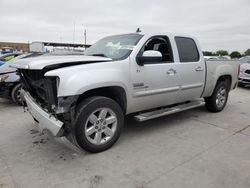 Salvage trucks for sale at Grand Prairie, TX auction: 2013 GMC Sierra C1500 SLE