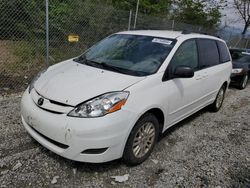 Salvage cars for sale at Cicero, IN auction: 2008 Toyota Sienna LE