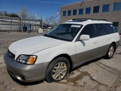 Salvage cars for sale from Copart Littleton, CO: 2001 Subaru Legacy Outback Limited
