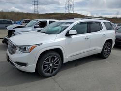 GMC Acadia Denali salvage cars for sale: 2018 GMC Acadia Denali