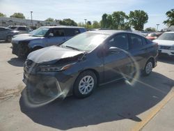 Salvage cars for sale from Copart Sacramento, CA: 2022 Toyota Prius Prime LE