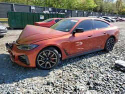 Salvage cars for sale at Waldorf, MD auction: 2024 BMW I4 Xdrive 40
