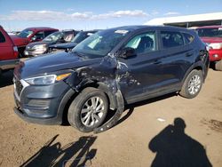 Salvage cars for sale at Brighton, CO auction: 2019 Hyundai Tucson SE