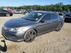 Honda salvage cars for sale: 2017 Honda Accord Sport