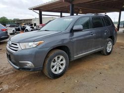 Toyota Highlander Base salvage cars for sale: 2013 Toyota Highlander Base