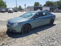 Salvage cars for sale at Mebane, NC auction: 2009 Chevrolet Malibu LS