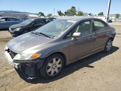 Salvage cars for sale from Copart San Diego, CA: 2011 Honda Civic LX
