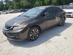 Salvage cars for sale from Copart Ocala, FL: 2014 Honda Civic EX