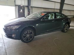 Salvage cars for sale at Graham, WA auction: 2014 Tesla Model S