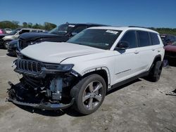 Salvage cars for sale from Copart Cahokia Heights, IL: 2021 Jeep Grand Cherokee L Limited