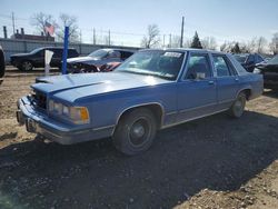 Mercury Grmarquis salvage cars for sale: 1988 Mercury Grand Marquis LS