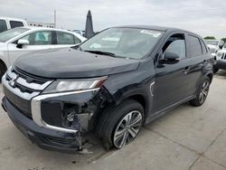 Salvage cars for sale at Grand Prairie, TX auction: 2021 Mitsubishi Outlander Sport ES