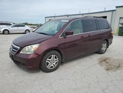 Vehiculos salvage en venta de Copart Kansas City, KS: 2007 Honda Odyssey EXL