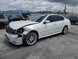 Salvage cars for sale at Sun Valley, CA auction: 2008 Infiniti M35 Base
