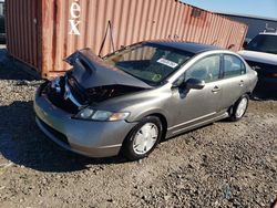 Salvage cars for sale from Copart Hueytown, AL: 2007 Honda Civic Hybrid