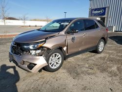 Salvage cars for sale at Mcfarland, WI auction: 2018 Chevrolet Equinox LT