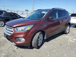 Ford Escape sel salvage cars for sale: 2018 Ford Escape SEL