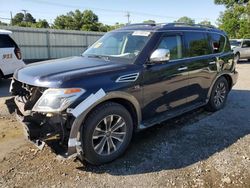 Salvage cars for sale from Copart Shreveport, LA: 2018 Nissan Armada SV