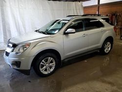 Salvage cars for sale from Copart Ebensburg, PA: 2012 Chevrolet Equinox LT