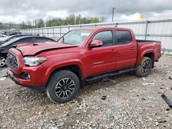 Salvage cars for sale at Lawrenceburg, KY auction: 2022 Toyota Tacoma Double Cab