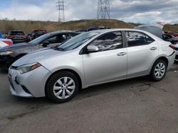Salvage cars for sale from Copart Littleton, CO: 2016 Toyota Corolla L