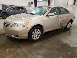 Salvage cars for sale at Avon, MN auction: 2008 Toyota Camry Hybrid