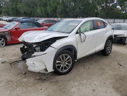 Salvage cars for sale from Copart Ocala, FL: 2016 Lexus NX 200T Base