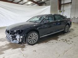 Salvage cars for sale at North Billerica, MA auction: 2019 Audi A8 L