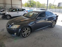 Salvage cars for sale at Cartersville, GA auction: 2007 Lexus IS 250